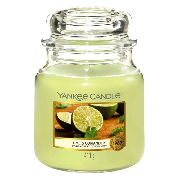 Yankee Candle Lime & Coriander - Medium Jar